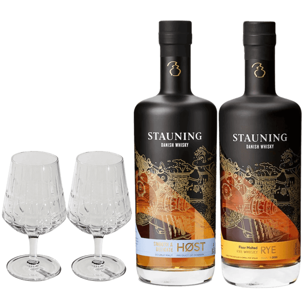 Eksklusiv Whiskyoplevelse med Stauning Høst & Rye og The Bullet Whiskyglas
