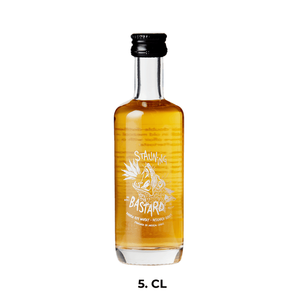 Stauning Bastard 5 cl – En eksotisk og røget whiskyoplevelse i miniformat
