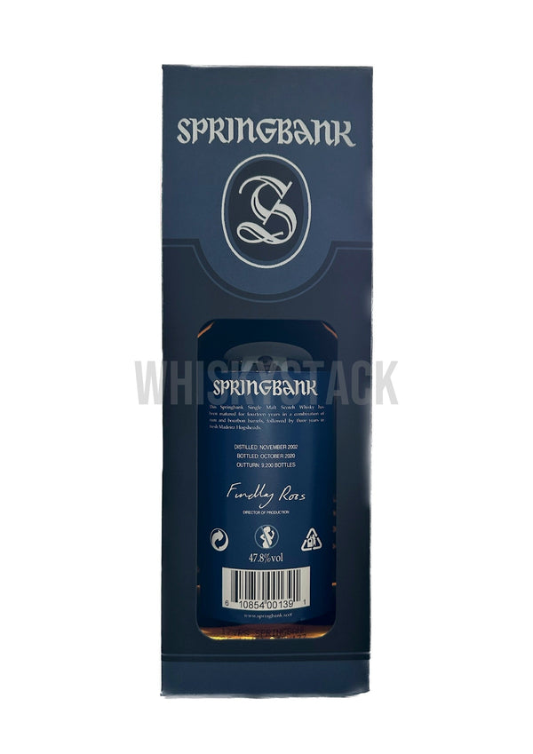 Springbank 17 Jahre Madeira Wood 2020