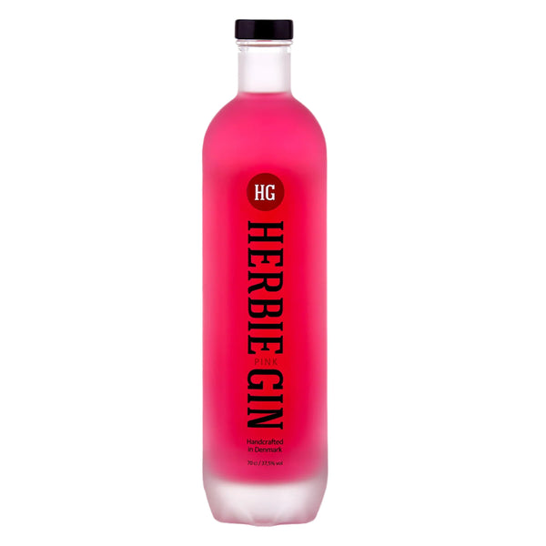 Herbie Pink Gin – Danish pink gin with raspberry &amp; cranberry