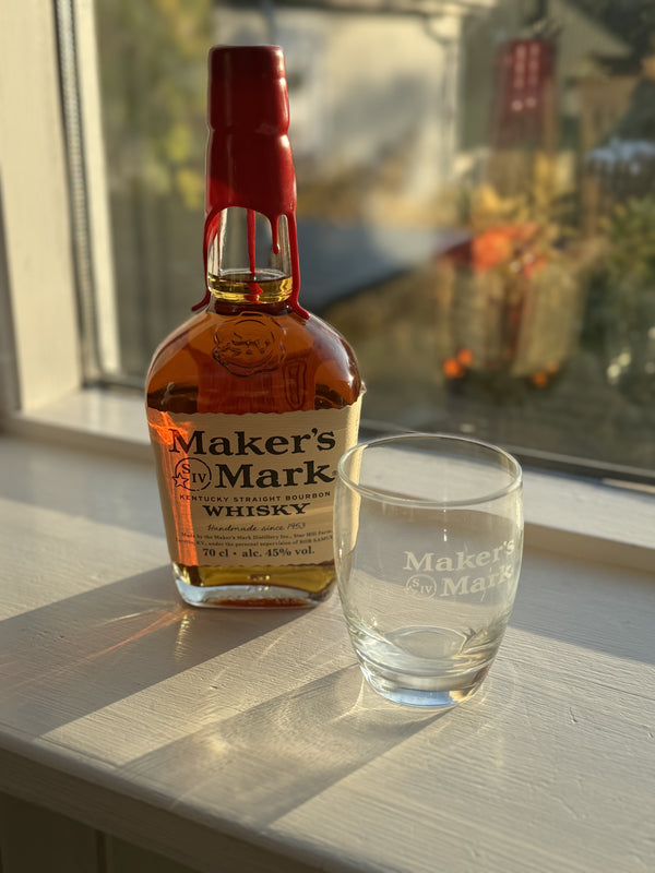 Makers Mark Bourbon Whisky Glas